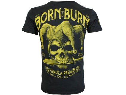Pánské tričko Yakuza Premium Selection YPS 3910 v nestmívající se černé barvě (Black)